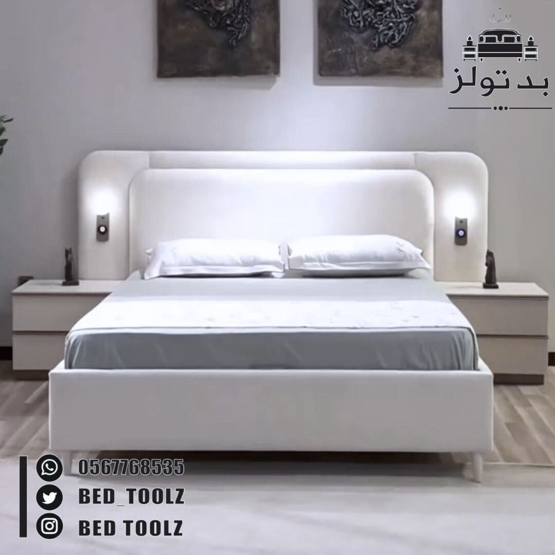 غرفة نوم وايت فيلفت فاخرة